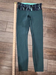 Lululemon Leggings Womens Size 4 Green - Picture 1 of 7