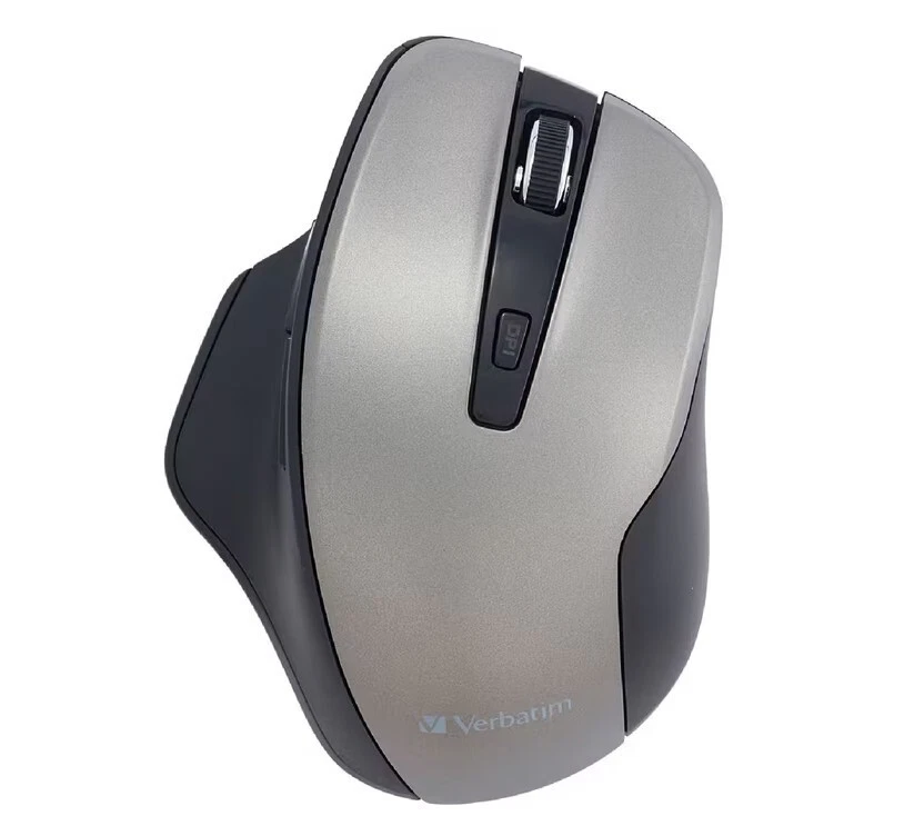 Verbatim Silent Ergonomic Wireless LED Mouse Graphite - Image 1 of 1