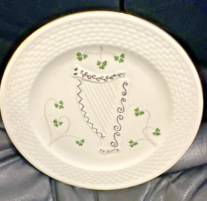 Irish Papian Harp plate Donegal China EUC Only Used For Display 9"
