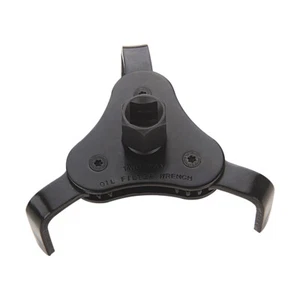 Llave de filtro de aceite ajustable automáticamente universal 3 mordazas removedor enchufe 1/2 y 3/8 unidad - Imagen 1 de 6