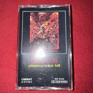Kreator - Pleasure To Kill (Cassette 1986, Noise Combat Records) Out Of Print! - Imagen 1 de 6