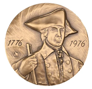 ANS. New York State, American Revolution Bicentennial Medal, 1976 by Giannicchi - Picture 1 of 2
