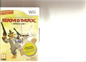 SAM AND MAX SEASON 1 NINTENDO WII RARE SEALED - Picture 1 of 1