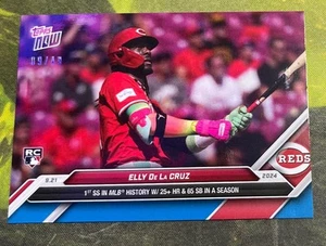 Elly De La Cruz - 2024 Topps Ahora 734 Azul/49 - Rojos - Imagen 1 de 3