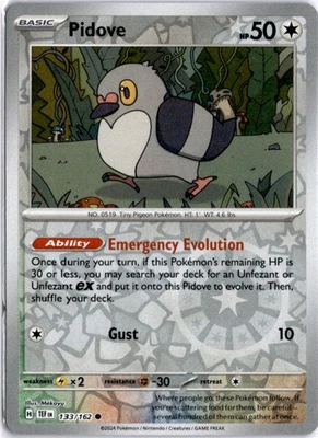 Pidove Common SV05: Temporal Forces 133/162 NM - Image 1 of 2