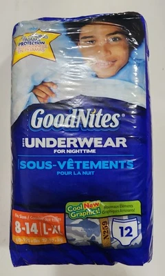 De colección GOODNITES L-XL para niños 12ct Foto 1 de 3