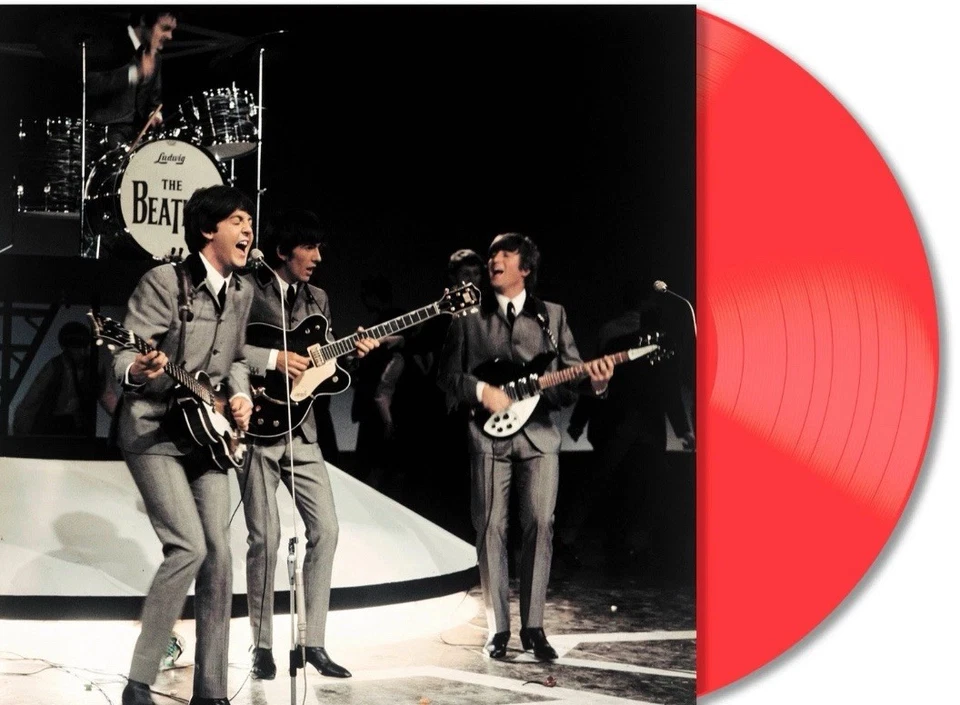 The Beatles Live Volume 1 On Red Coloured Vinyl LP - Image 1 of 3
