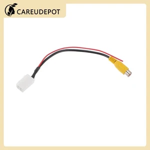 Cable de arnés de cables adaptador de cámara de visión trasera apto para Toyota RCA negro 1 pieza - Imagen 1 de 7