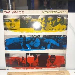 THE POLICE Synchronicity LP vinyl 1983 W/inserts - Picture 1 of 6