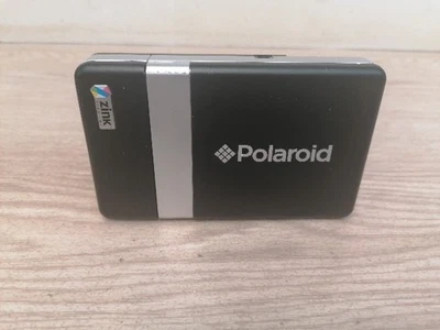 Polaroid Pogo Zink Instant Printer - Untested No Cable -Black/Silver - Unit Only - Image 1 of 4