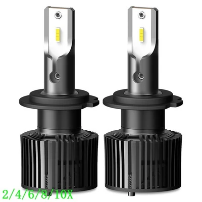 X1  LED Headlight Bulb H7 Conversion High Low Beam Lamp 6000K Super White 2/4X - Image 1 of 4