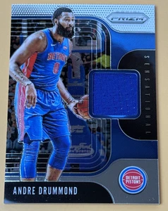 2019-20 Panini Prizm Player Worn Material Andre Drummond (SS-ADR) Pistons - Bild 1 von 2
