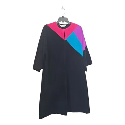 Vanity Fair женщин размер M винтажный 80-х гостиной плюшевый гостиной дом платье пальто ретро - Изображение 1 из 4