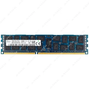 Hynix 16GB DDR3-1600 PC3-12800 2Rx4 ECC RDIMM Server Memory RAM HMT42GR7BFR4A-PB - Picture 1 of 2