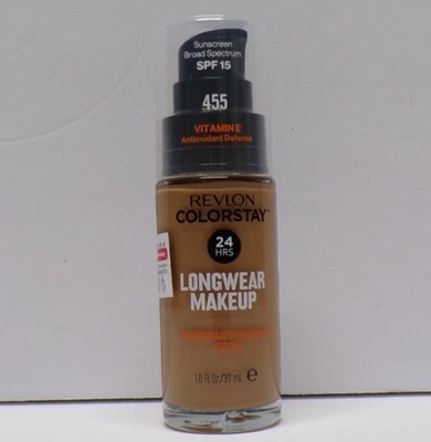 Revlon Colorstay Longwear Makeup 24 Hrs Foundation 455 Honey Beige 1.0 Fl. Oz. - Image 1 of 2
