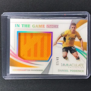 2021 Immaculate Daniel Podence In The Game Patches Holo Silver 2/49 - Picture 1 of 1