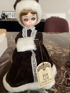 Muñecas Bradley Big Eyes Darlin del mes de colección Miss enero con etiqueta - Imagen 1 de 9