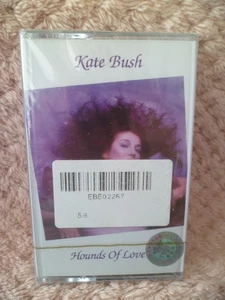 KATE BUSH CASSETTE ALBUM ~HOUNDS OF LOVE ~ B/NEW & FACTORY SEALED BLUE SHELL - Picture 1 of 5