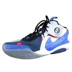 Scarpe da basket Nike Air Deldon 1 Be True da uomo 10,5 bianche blu nere - Foto 1 di 6