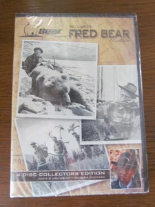 NEW Bear Archery The Complete Fred Bear Collection 4 dvd collector's edition - Imagen 1 de 2