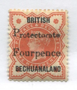 Bechuanaland Protectorate 1889 4d mint o.g. hinged - Picture 1 of 1