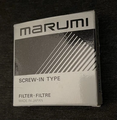 49mm Screw-In Filter Marumi 80A Blue Color Correction - Image 1 of 4