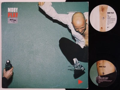 MOBY Play RARE UK 1st issue 1999 2-LP w/ Brit Awards HYPE STICKER Mute Stumm172 - Image 1 of 4
