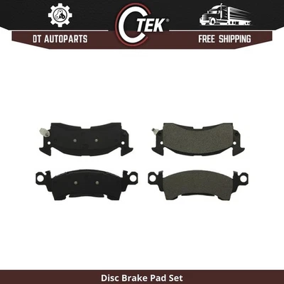 Para Chevrolet El Camino 1969-1977 | Pastillas de freno de disco delanteras centradas | Cerámica Foto 1 de 4