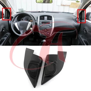 2PCS A Pillar Tweeter Speaker Cover Trim Fit For Nissan Versa 2010-2018 - Picture 1 of 6