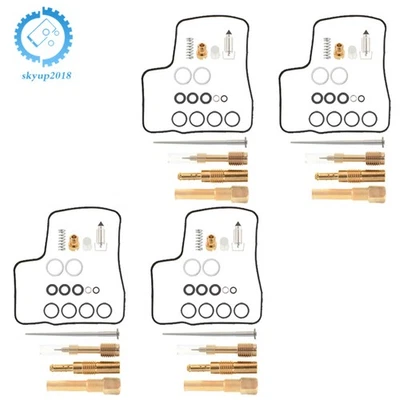 Kit de reconstrucción de carburador de 4 piezas para Honda VT1100C Shadow VF1100S Sabre VT750C Shadow Foto 1 de 4