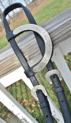 Cabecero Silver Royal Classic Silver One Ear Show-Rendimiento-Barriles-Entrenamiento Foto 1 de 4