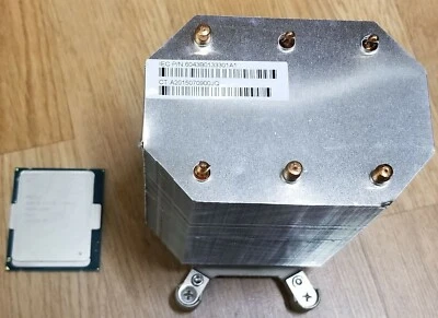 Intel Xeon E7-4880v2 SR1GM 2.5GHz Processor IBM 4U Server Heatsink 6043B133301A1 - Image 1 of 3