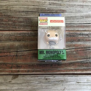 Funko Pop Pocket Keychain Mr. Monopoly NIB M40 - Picture 1 of 7