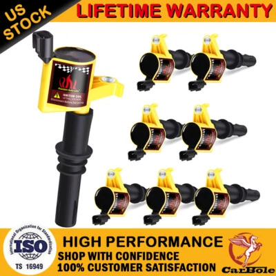 2005 2006 2007 2008 TRITON IGNITION COIL 8PACK for Ford Expedition F-150 5.4L V8 - Image 1 of 4