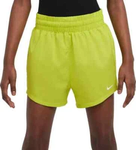 Nike Girls' Dri-FIT One High-Waisted Woven Training Shorts 3" - Picture 1 of 1