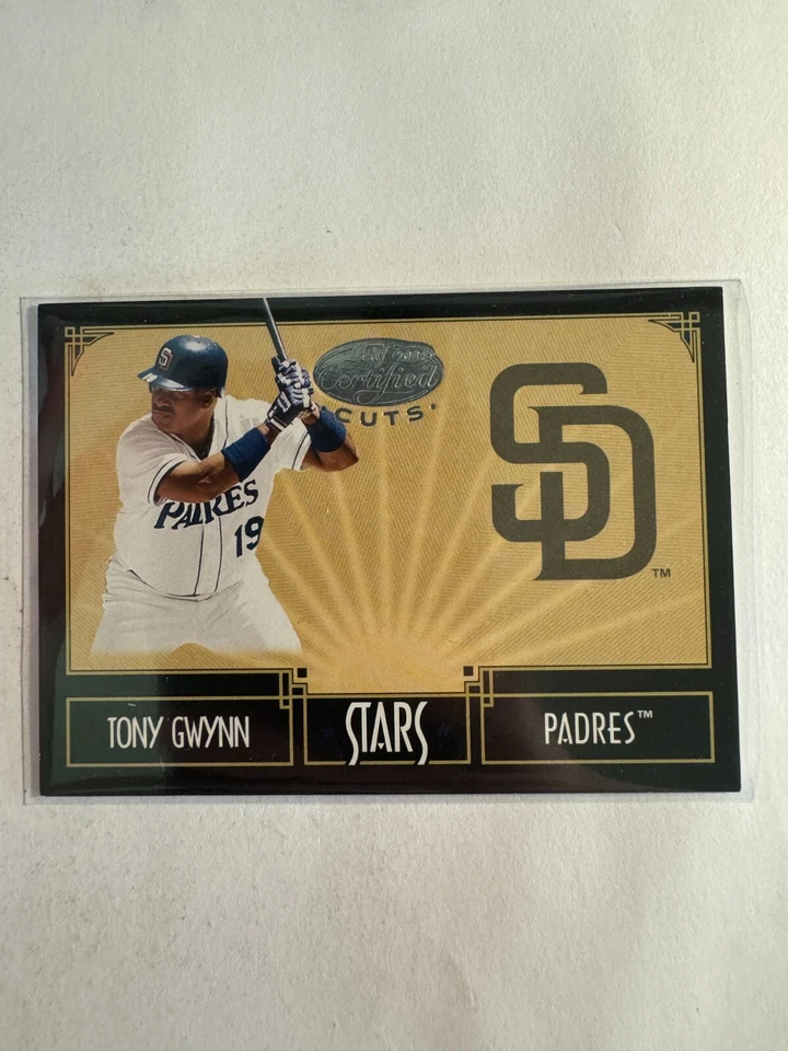 K209,119 - 2004 Leaf Certified Cuts Stars #17 Tony Gwynn #/599 - Image 1 of 1