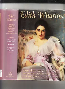 EDITH WHARTON-TRIPLE-AGE OF INNOCENCE & 2 WORKS OF LOVE-MORALS-MANNERS HB/J 1996 - Picture 1 of 2