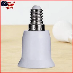5pcs E14 to E27 Base Screw Light Lamp Bulb Holder Adapter Socket Converter - Picture 1 of 5