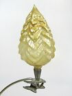 Antique Vintage Blown Mercury Glass CHRISTMAS TREE Clip On German Ornament