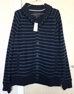 BANANA REPUBLIC Navy/Blue Men' Sweater Size L $89.50 - Picture 1 of 4