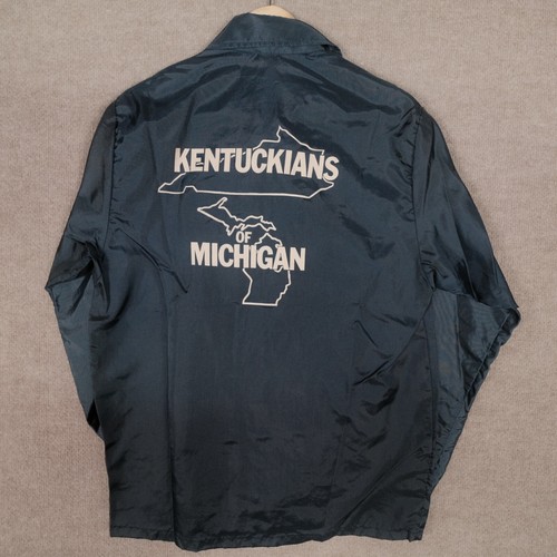 Giacca a vento vintage uomo piccola Kentuckians of Michigan Coaches