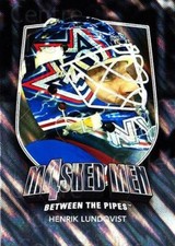 2011-12 Between The Pipes Masked Men 4 Silver #27 Henrik Lundqvist