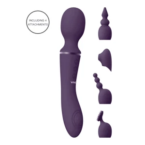 Shots Vive Nami Wand And Sleeve Kit - Purple - Picture 1 of 6