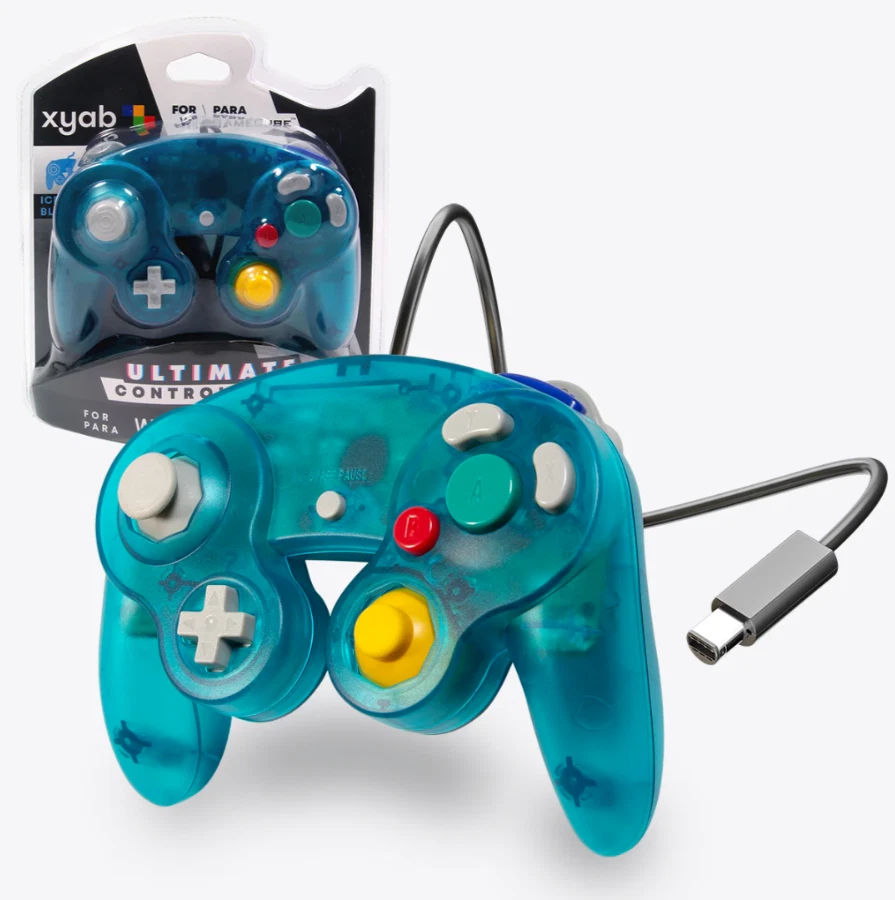 Nintendo GameCube Controller Wii, Wii U Switch Controller Ice Blue BRAND NEW - Image 1 of 4