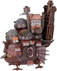 Studio Ghibli Howl's Moving Castle ki-gu-mi Kigumi Wooden 3D puzzles Kit Color - Picture 1 of 5