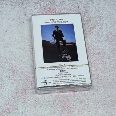 Pink Floyd - Wish You Were Here - Album Song Cassette Tapes - New & Sealed - Image 1 of 3