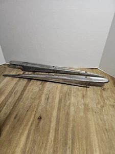 Pair of Nash Ambassador Front Fender Chrome Marker Light Trim RH & LF SIDE - Picture 1 of 3