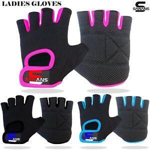 SAWANS® Ladies Gloves Gym Workout Weight Lifting Cycling Fitness Training Straps