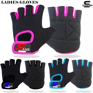 SAWANS® Ladies Gloves Gym Workout Weight Lifting Cycling Fitness Training Straps - Picture 1 of 23