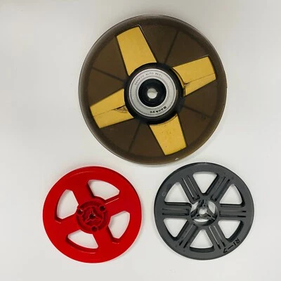 Sankyo 8mm Cine Projector Auto Reels Film Reel Set Vintage Retro - Image 1 of 4